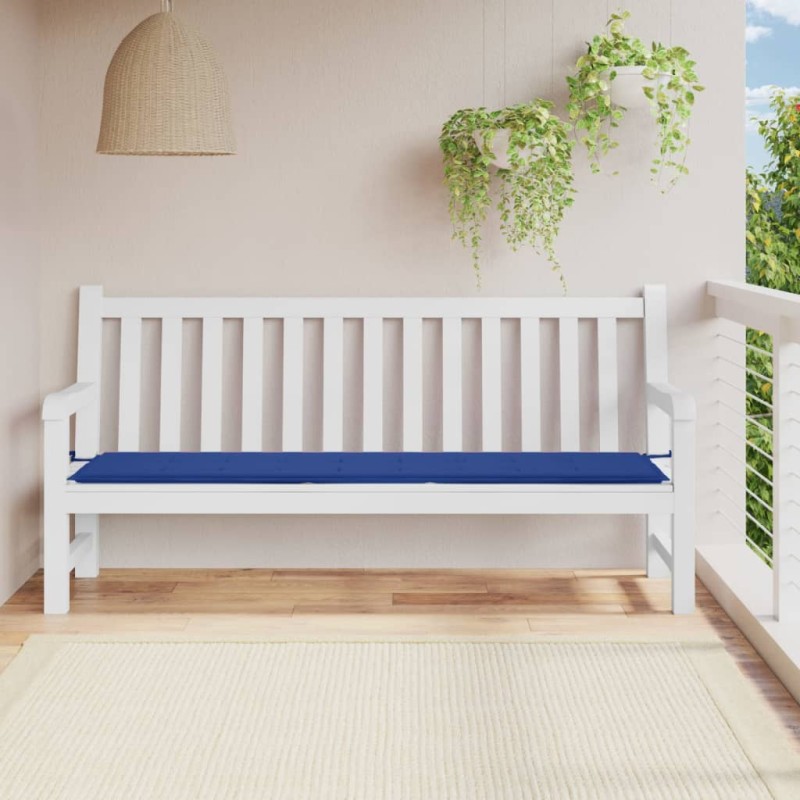 vidaXL Gartenbank-Auflage Königsblau 200x50x3 cm Oxford-Gewebe vidaXL Gartenbank-Auflage Königsblau 200x50x3 cm Oxford-Gewebe