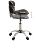 vidaXL Friseur Rollhocker Braun Kunstleder vidaXL Friseur Rollhocker Braun Kunstleder