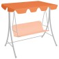 vidaXL Ersatzdach für Hollywoodschaukel Orange 188/168x145/110 cm vidaXL Ersatzdach für Hollywoodschaukel Orange 188/168x145/110 cm