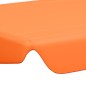 vidaXL Ersatzdach für Hollywoodschaukel Orange 188/168x145/110 cm vidaXL Ersatzdach für Hollywoodschaukel Orange 188/168x145/110 cm