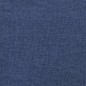 vidaXL Relaxsessel mit Hocker Blau Stoff vidaXL Relaxsessel mit Hocker Blau Stoff