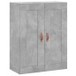 Highboard Betongrau 69,5x34x180 cm Holzwerkstoff Highboard Betongrau 69,5x34x180 cm Holzwerkstoff