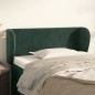 vidaXL Kopfteil mit Ohren Dunkelgrün 93x23x78/88 cm Samt vidaXL Kopfteil mit Ohren Dunkelgrün 93x23x78/88 cm Samt