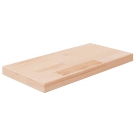 vidaXL Regalboden 40x20x2,5 cm Unbehandeltes Massivholz Eiche