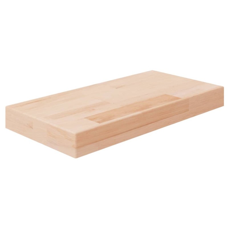 vidaXL Regalboden 40x20x4 cm Unbehandeltes Massivholz Eiche vidaXL Regalboden 40x20x4 cm Unbehandeltes Massivholz Eiche