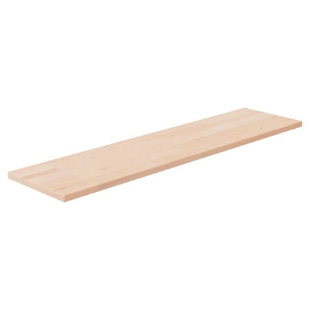 vidaXL Regalboden 80x20x1,5 cm Unbehandeltes Massivholz Eiche
