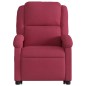 vidaXL Relaxsessel mit Aufstehhilfe Weinrot Samt vidaXL Relaxsessel mit Aufstehhilfe Weinrot Samt