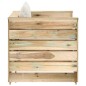 vidaXL 2-tlg. Garten-Lounge-Set mit Kissen Grün Imprägniertes Holz vidaXL 2-tlg. Garten-Lounge-Set mit Kissen Grün Imprägniertes Holz
