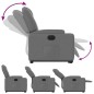 vidaXL Relaxsessel mit Aufstehhilfe Elektrisch Dunkelgrau Stoff vidaXL Relaxsessel mit Aufstehhilfe Elektrisch Dunkelgrau Stoff