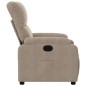 vidaXL Relaxsessel Taupe Mikrofasergewebe vidaXL Relaxsessel Taupe Mikrofasergewebe