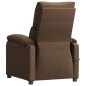 vidaXL Massagesessel Braun Stoff vidaXL Massagesessel Braun Stoff