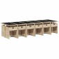 vidaXL 13-tlg. Garten-Essgruppe mit Kissen Beige Poly Rattan vidaXL 13-tlg. Garten-Essgruppe mit Kissen Beige Poly Rattan