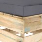 5-tlg. Garten-Lounge-Set mit Kissen Grün Imprägniertes Holz 5-tlg. Garten-Lounge-Set mit Kissen Grün Imprägniertes Holz