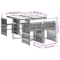 vidaXL 5-tlg. Garten-Essgruppe mit Kissen Braun Poly Rattan vidaXL 5-tlg. Garten-Essgruppe mit Kissen Braun Poly Rattan