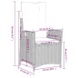 vidaXL Gartensessel Kissen 2Stk. Verstellbar Beigemischung Poly Rattan vidaXL Gartensessel Kissen 2Stk. Verstellbar Beigemischung Poly Rattan