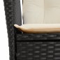 vidaXL 9-tlg. Garten-Essgruppe mit Kissen Schwarz Poly Rattan vidaXL 9-tlg. Garten-Essgruppe mit Kissen Schwarz Poly Rattan