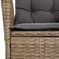 vidaXL 9-tlg. Garten-Essgruppe mit Kissen Beigemischung Poly Rattan vidaXL 9-tlg. Garten-Essgruppe mit Kissen Beigemischung Poly Rattan