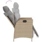 vidaXL 7-tlg. Garten-Essgruppe mit Kissen Beigemischung Poly Rattan vidaXL 7-tlg. Garten-Essgruppe mit Kissen Beigemischung Poly Rattan