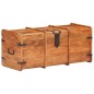 vidaXL Truhe 90x40x40 cm Massivholz Akazie vidaXL Truhe 90x40x40 cm Massivholz Akazie