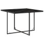 vidaXL 5-tlg. Garten-Essgruppe mit Kissen Schwarz Poly Rattan vidaXL 5-tlg. Garten-Essgruppe mit Kissen Schwarz Poly Rattan