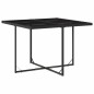 vidaXL 9-tlg. Garten-Essgruppe mit Kissen Schwarz Poly Rattan vidaXL 9-tlg. Garten-Essgruppe mit Kissen Schwarz Poly Rattan