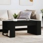 vidaXL Couchtisch Schwarz 102x55x42 cm Holzwerkstoff vidaXL Couchtisch Schwarz 102x55x42 cm Holzwerkstoff