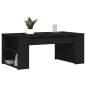 vidaXL Couchtisch Schwarz 102x55x42 cm Holzwerkstoff vidaXL Couchtisch Schwarz 102x55x42 cm Holzwerkstoff