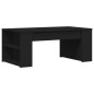 vidaXL Couchtisch Schwarz 102x55x42 cm Holzwerkstoff vidaXL Couchtisch Schwarz 102x55x42 cm Holzwerkstoff