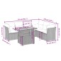 vidaXL 7-tlg. Garten-Sofagarnitur mit Kissen Grau Poly Rattan vidaXL 7-tlg. Garten-Sofagarnitur mit Kissen Grau Poly Rattan