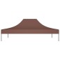 vidaXL Partyzelt-Dach 4,5x3 m Braun 270 g/m² vidaXL Partyzelt-Dach 4,5x3 m Braun 270 g/m²