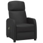 vidaXL Massagesessel Elektrisch Schwarz Kunstleder vidaXL Massagesessel Elektrisch Schwarz Kunstleder