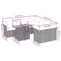vidaXL 9-tlg. Garten-Sofagarnitur mit Kissen Beige Poly Rattan vidaXL 9-tlg. Garten-Sofagarnitur mit Kissen Beige Poly Rattan