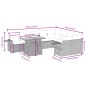 vidaXL 10-tlg. Garten-Sofagarnitur mit Kissen Beige Poly Rattan vidaXL 10-tlg. Garten-Sofagarnitur mit Kissen Beige Poly Rattan