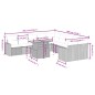 vidaXL 11-tlg. Garten-Sofagarnitur mit Kissen Beige Poly Rattan vidaXL 11-tlg. Garten-Sofagarnitur mit Kissen Beige Poly Rattan