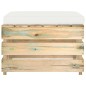 Modulare Ottomane mit Kissen Grün Imprägniertes Holz Modulare Ottomane mit Kissen Grün Imprägniertes Holz