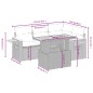 vidaXL 5-tlg. Garten-Sofagarnitur mit Kissen Beige Poly Rattan vidaXL 5-tlg. Garten-Sofagarnitur mit Kissen Beige Poly Rattan
