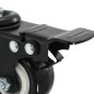 vidaXL Lenkrollen mit Bremsen 16 Stk. 50 mm vidaXL Lenkrollen mit Bremsen 16 Stk. 50 mm