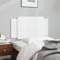 vidaXL Kopfteil-Kissen Weiß 100 cm Kunstleder