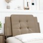 vidaXL Kopfteil-Kissen Cappuccino-Braun 80 cm Kunstleder vidaXL Kopfteil-Kissen Cappuccino-Braun 80 cm Kunstleder