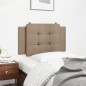 vidaXL Kopfteil-Kissen Cappuccino-Braun 80 cm Kunstleder vidaXL Kopfteil-Kissen Cappuccino-Braun 80 cm Kunstleder