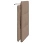 vidaXL Kopfteil-Kissen Cappuccino-Braun 80 cm Kunstleder vidaXL Kopfteil-Kissen Cappuccino-Braun 80 cm Kunstleder