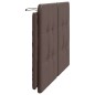 vidaXL Kopfteil-Kissen Braun 120 cm Kunstleder vidaXL Kopfteil-Kissen Braun 120 cm Kunstleder