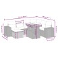 vidaXL 8-tlg. Garten-Sofagarnitur mit Kissen Beige Poly Rattan vidaXL 8-tlg. Garten-Sofagarnitur mit Kissen Beige Poly Rattan
