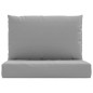 vidaXL Palettenkissen 2-tlg. Grau Oxford-Gewebe vidaXL Palettenkissen 2-tlg. Grau Oxford-Gewebe