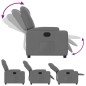 vidaXL Relaxsessel Elektrisch Dunkelgrau Stoff vidaXL Relaxsessel Elektrisch Dunkelgrau Stoff