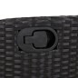 vidaXL 5-tlg. Garten-Essgruppe mit Kissen Schwarz Poly Rattan vidaXL 5-tlg. Garten-Essgruppe mit Kissen Schwarz Poly Rattan