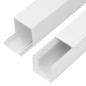 vidaXL Installationsrohre 60x60 mm 30 m PVC vidaXL Installationsrohre 60x60 mm 30 m PVC