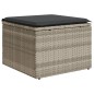 vidaXL 10-tlg. Garten-Sofagarnitur mit Kissen Hellgrau Poly Rattan vidaXL 10-tlg. Garten-Sofagarnitur mit Kissen Hellgrau Poly Rattan
