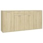 Sideboard Sonoma-Eiche 160x36x75 cm Holzwerkstoff Sideboard Sonoma-Eiche 160x36x75 cm Holzwerkstoff