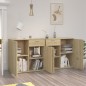 Sideboard Sonoma-Eiche 160x36x75 cm Holzwerkstoff Sideboard Sonoma-Eiche 160x36x75 cm Holzwerkstoff